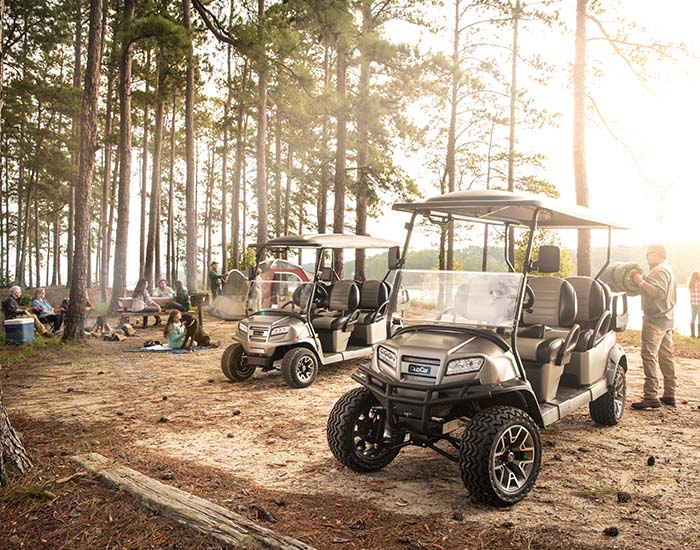 golf cart camping
